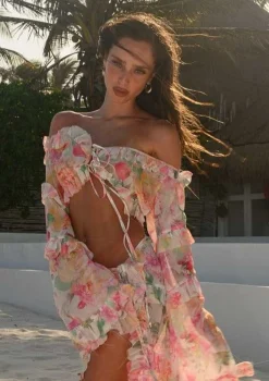 Anita Vintage Flower - Shirt*Bananhot Flash Sale