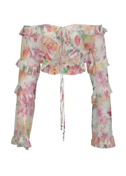 Anita Vintage Flower - Shirt*Bananhot Hot