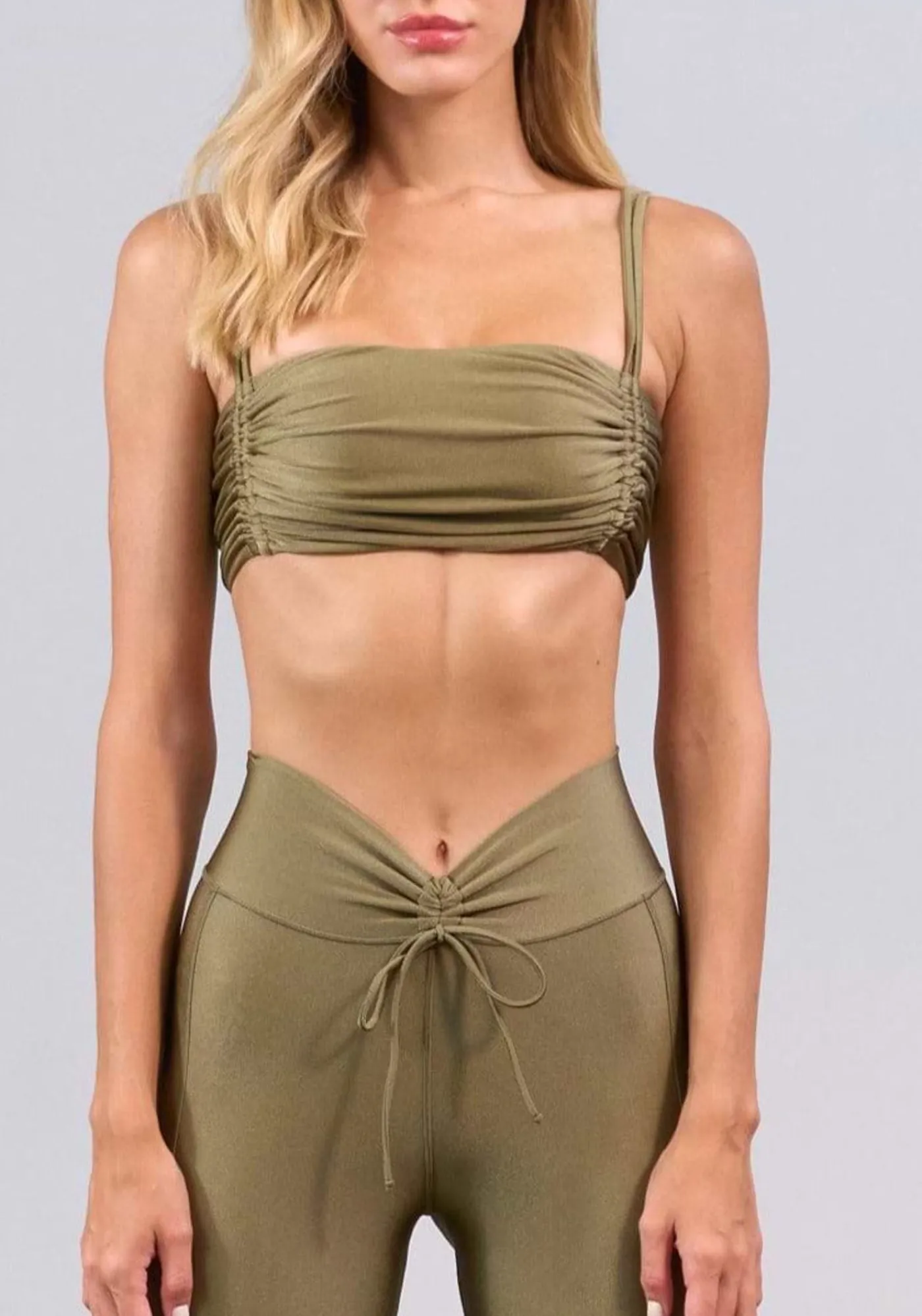 Anya Olive Green - Top*Bananhot Fashion