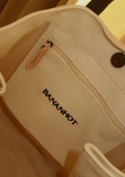 Cream - Tote Bag*Bananhot Cheap