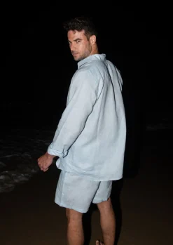 Danny Linen Light Blue - Shirt*Bananhot Hot