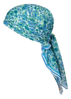 Head Scarf - Light Blue Paisley*Bananhot Store