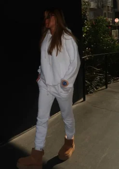 Hudson Hoodie - White*Bananhot Store