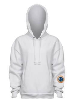 Hudson Hoodie - White*Bananhot Store