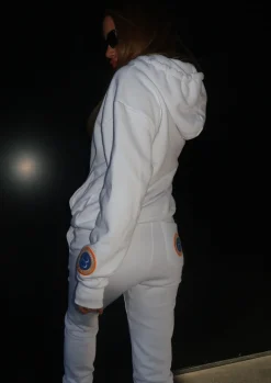 Hudson Hoodie - White*Bananhot Flash Sale