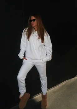 Hudson Joggers - White*Bananhot Best Sale