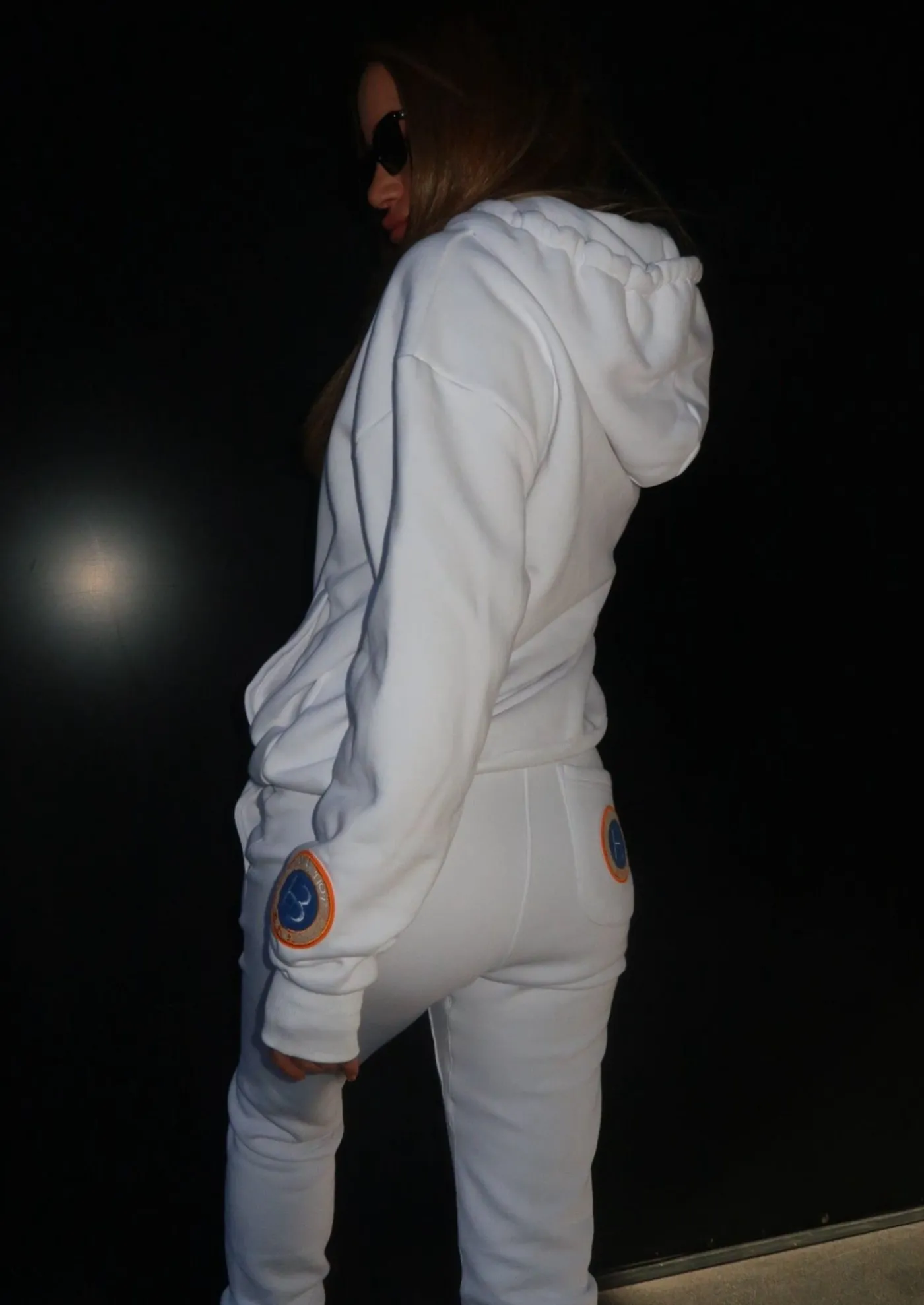 Hudson Joggers - White*Bananhot Clearance
