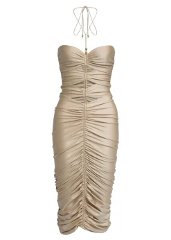 Jennifer Classic Beige - Dress*Bananhot Discount