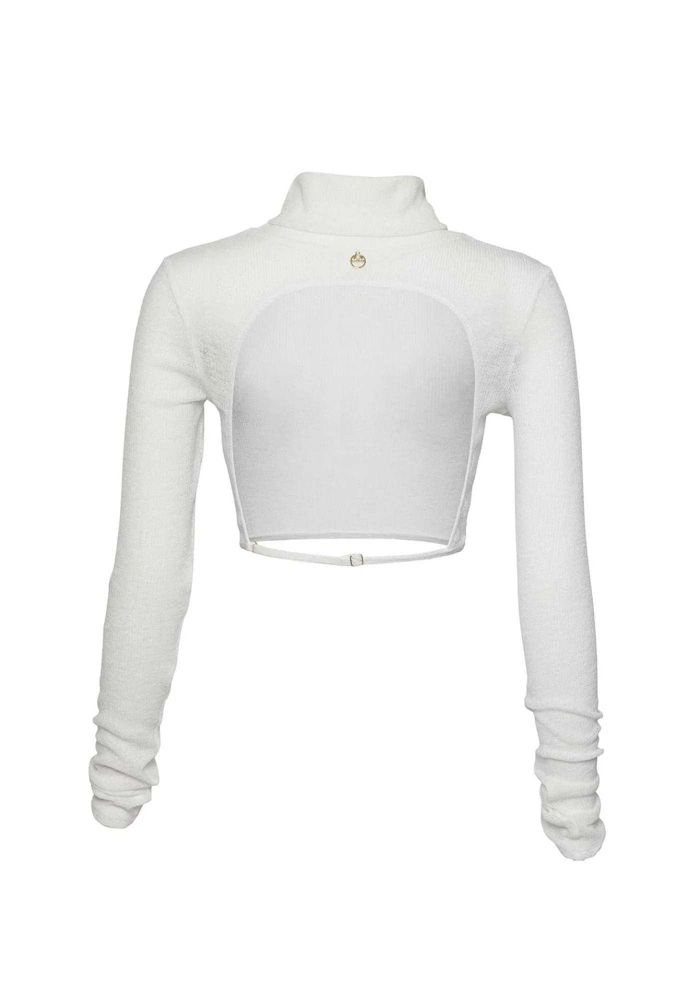 Julie Crop Long-Sleeved White - T-Shirt*Bananhot Best Sale