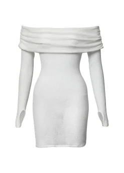 Lena Mini Off Shoulder White - Dress*Bananhot Best Sale