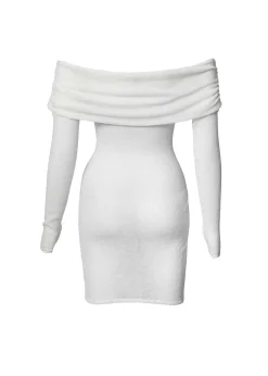 Lena Mini Off Shoulder White - Dress*Bananhot Best Sale