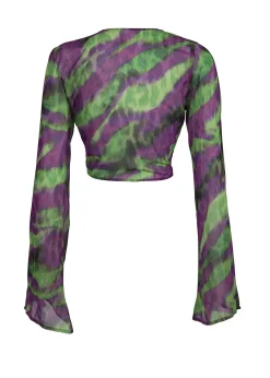 Lily Green Purple Jungle - Cover Up*Bananhot Hot
