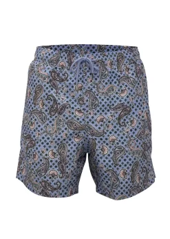 Man Swim Short - Blue Bandana*Bananhot Flash Sale