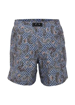 Man Swim Short - Blue Bandana*Bananhot Flash Sale
