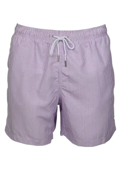 Man Swim Short - Purple Stripes*Bananhot Sale