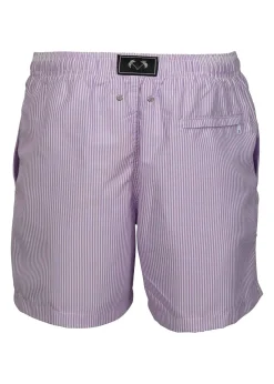 Man Swim Short - Purple Stripes*Bananhot Sale