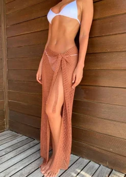 Midi Net Sarong - Caramel*Bananhot Shop