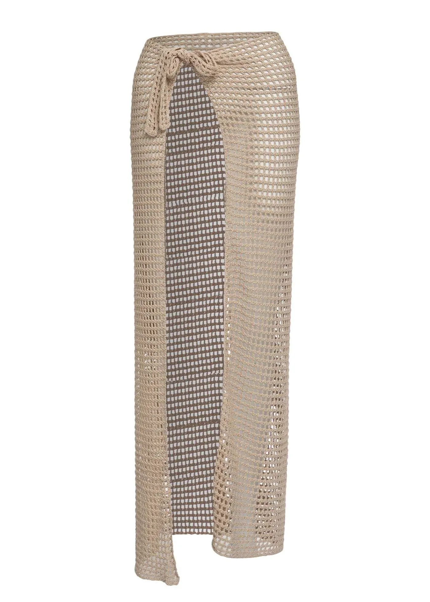 Midi Net Sarong - Classic Beige*Bananhot Cheap