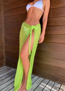 Midi Net Sarong - Green Lime*Bananhot Cheap
