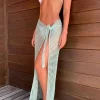 Midi Net Sarong - Mint*Bananhot Fashion