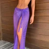 Midi Net Sarong - Purple*Bananhot Best