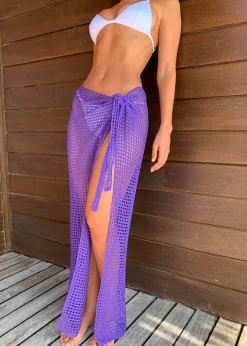 Midi Net Sarong - Purple*Bananhot Best