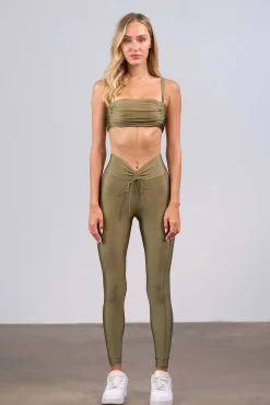 Nika Olive Green - Legging*Bananhot Outlet