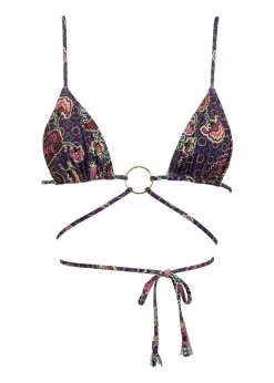 Rings Purple Paisley - Top*Bananhot Clearance