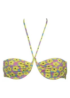 St Tropez Yellow Flowers - Top*Bananhot Hot