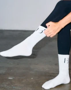 Unisex White And Black - Socks*Bananhot New